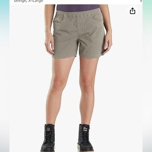 NWT Carhartt force relaxed Fit Women's  shorts